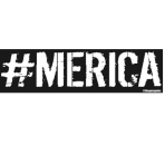 #Merica Sticker